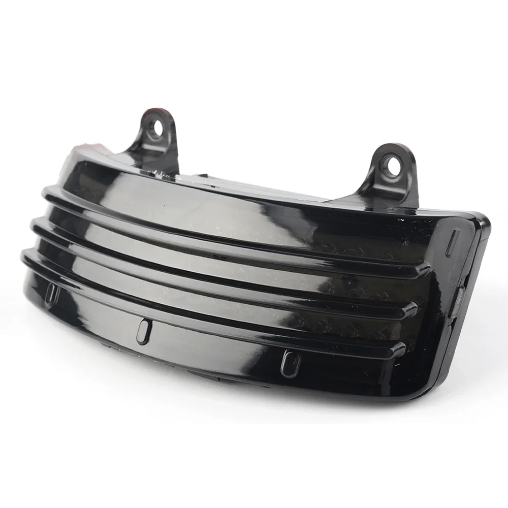 

Для Harley Touring Street Road Glide 2014-2019 мотоцикла, задний фонарь на крыле, трехбарный светодиодный задний стоп-сигнал, указатель поворота