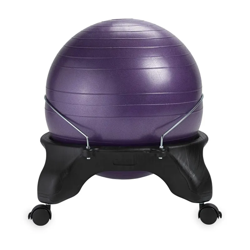 

Кресло балансирующее Gaiam с открытой спиной, фиолетовое, 52 см