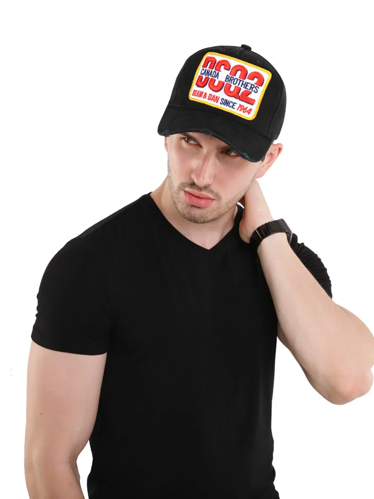 

DSQ2 DSQICOND2 D2 ICON Men Women High Quality Baseball Tennis Fashion Casual Sun Hat