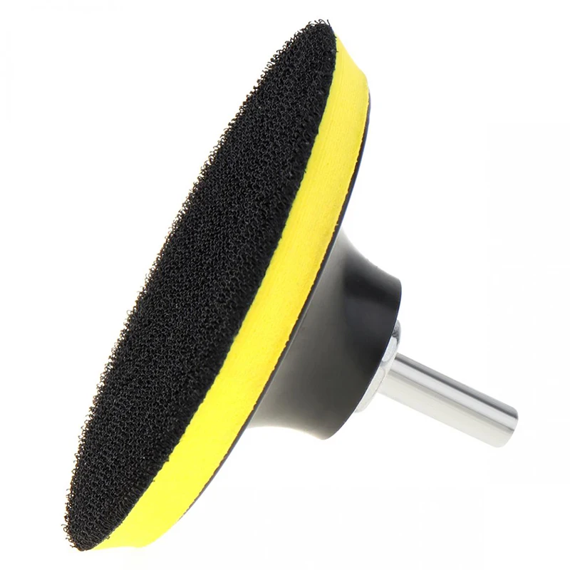 

4in Sanding Disc Self-adhe*sive Abrasive Pad Polishing Tool Electric Grinder Part Self-adhe-sive Abrasive Pad 8mm Handle Quality
