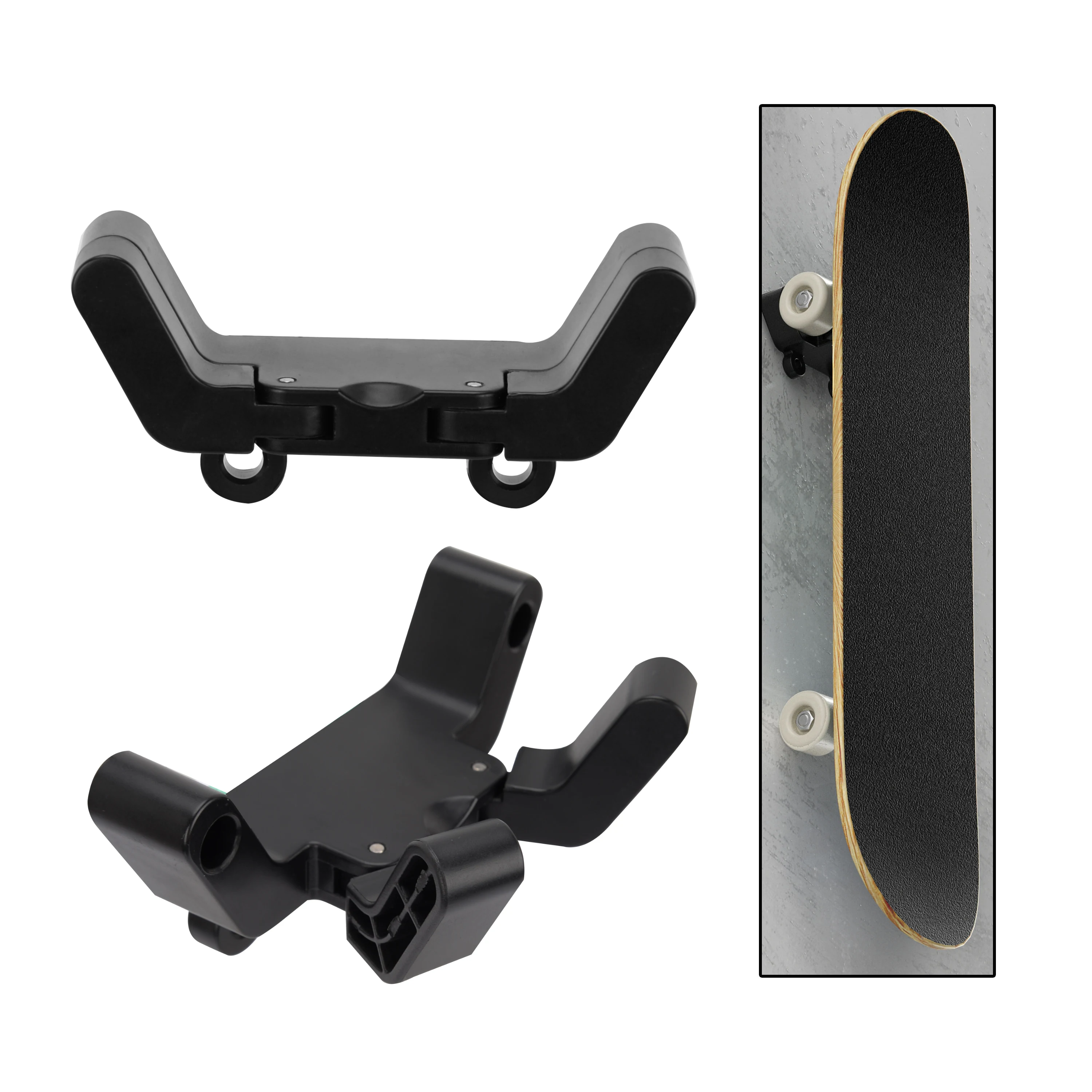Wall Mount Hanger Foldable Skateboard Rack For Skateboard An