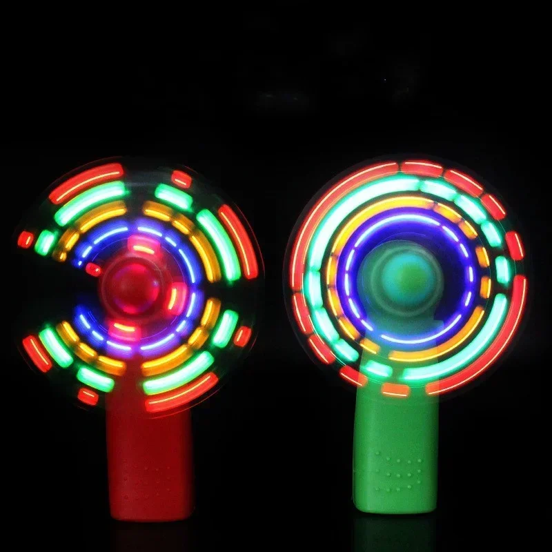 Милая миниатюрная светящаяся игрушка с электрическим вентилятором