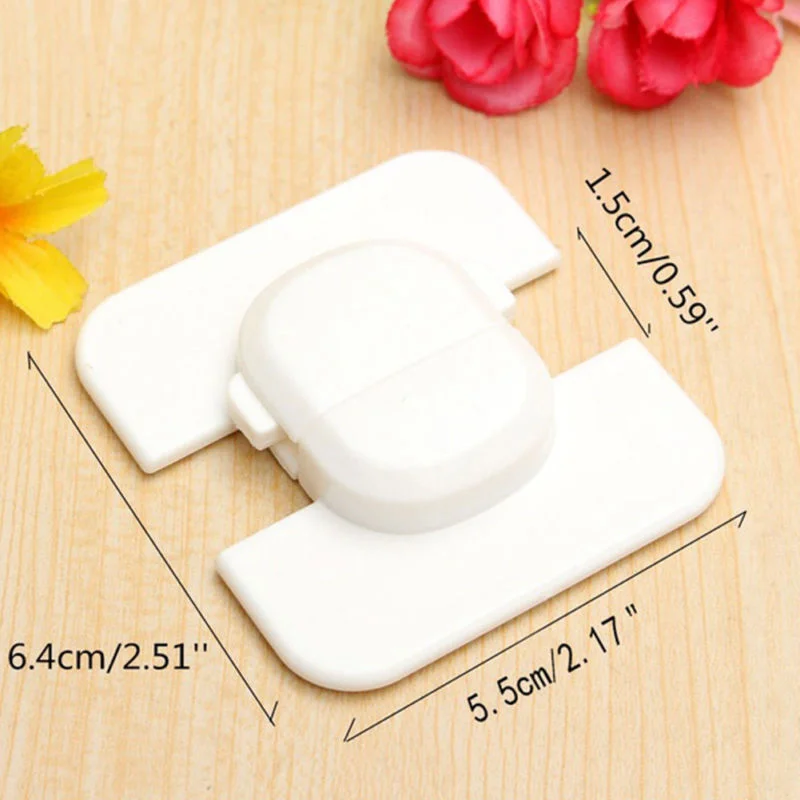 New Child Safety Lock Fridge Refrigerator Freezer Door Lock Toddler Kids Safety Protector Multipurpose Home Cabinet Drawer Lock images - 6