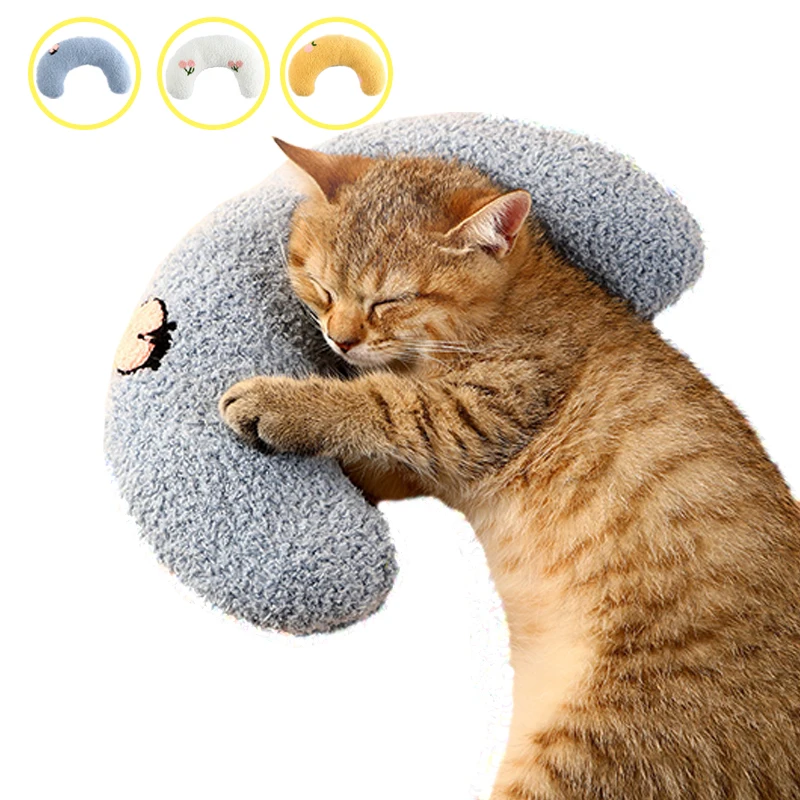 

Soft Plush Pet Cat Sleeping Cushion Warm Kitten Puppy Bed Mat Pillow Portable Cat Dog Sofa Cushions Cats Accessoires Chat Gato