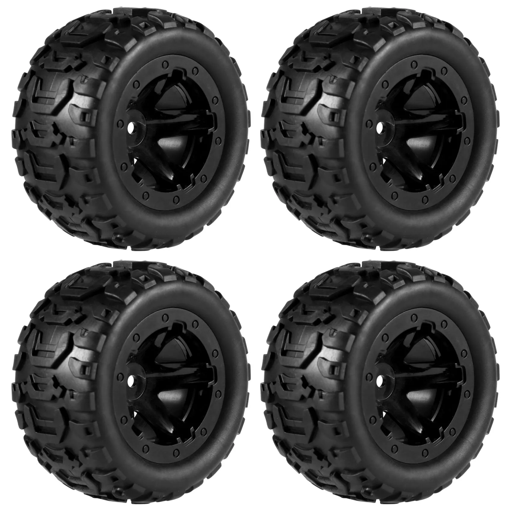 4 шт. большое колесо шин для WLtoys 144001 124016 124018 124019 Haiboxing 12428 обновленные детали