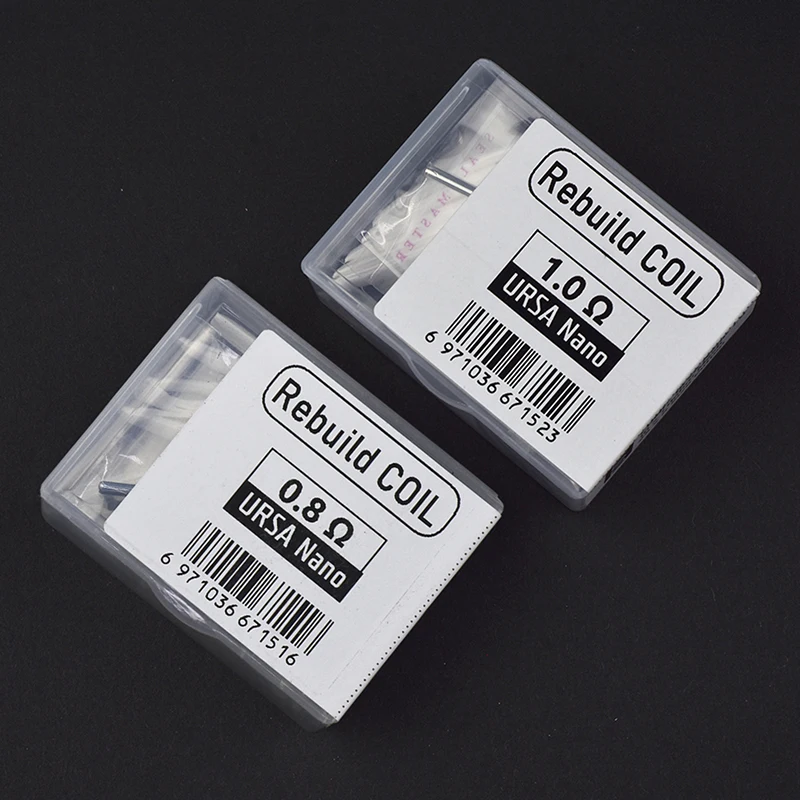 

DIY Tool Rebuild Kit Mesh Coil Resistance Wire Replacement Accessory For URSA Nano 0.8/1.0ohm