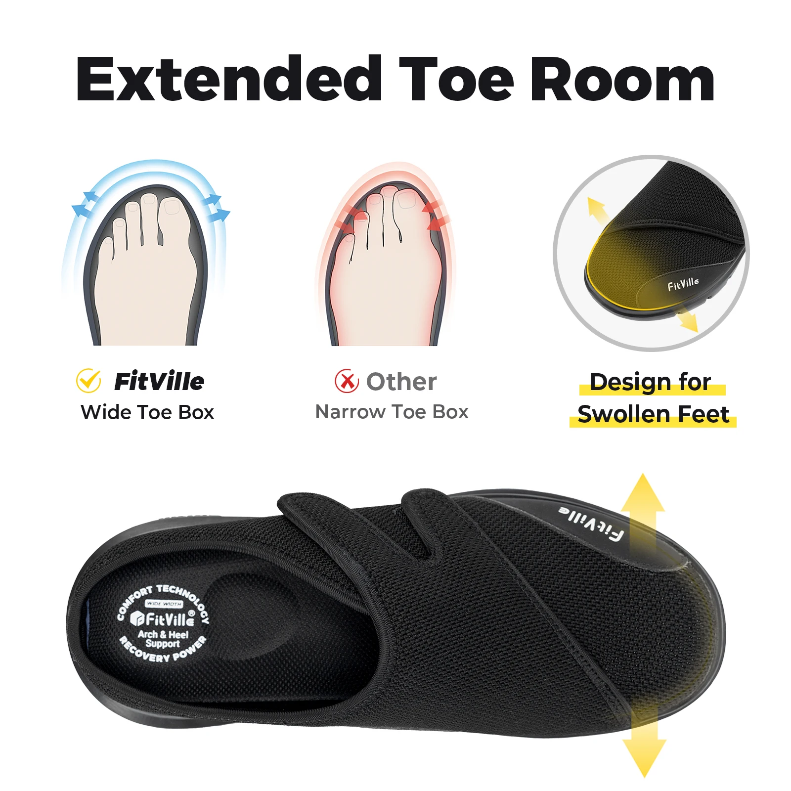 Мужские полутапочки FitVille