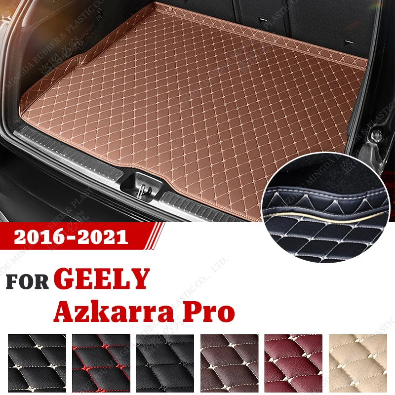 

Коврик для багажника автомобиля для GEELY Azkarra Pro 2016 2017 2018 2019 2020 2021, аксессуары для автомобиля на заказ, украшение интерьера автомобиля
