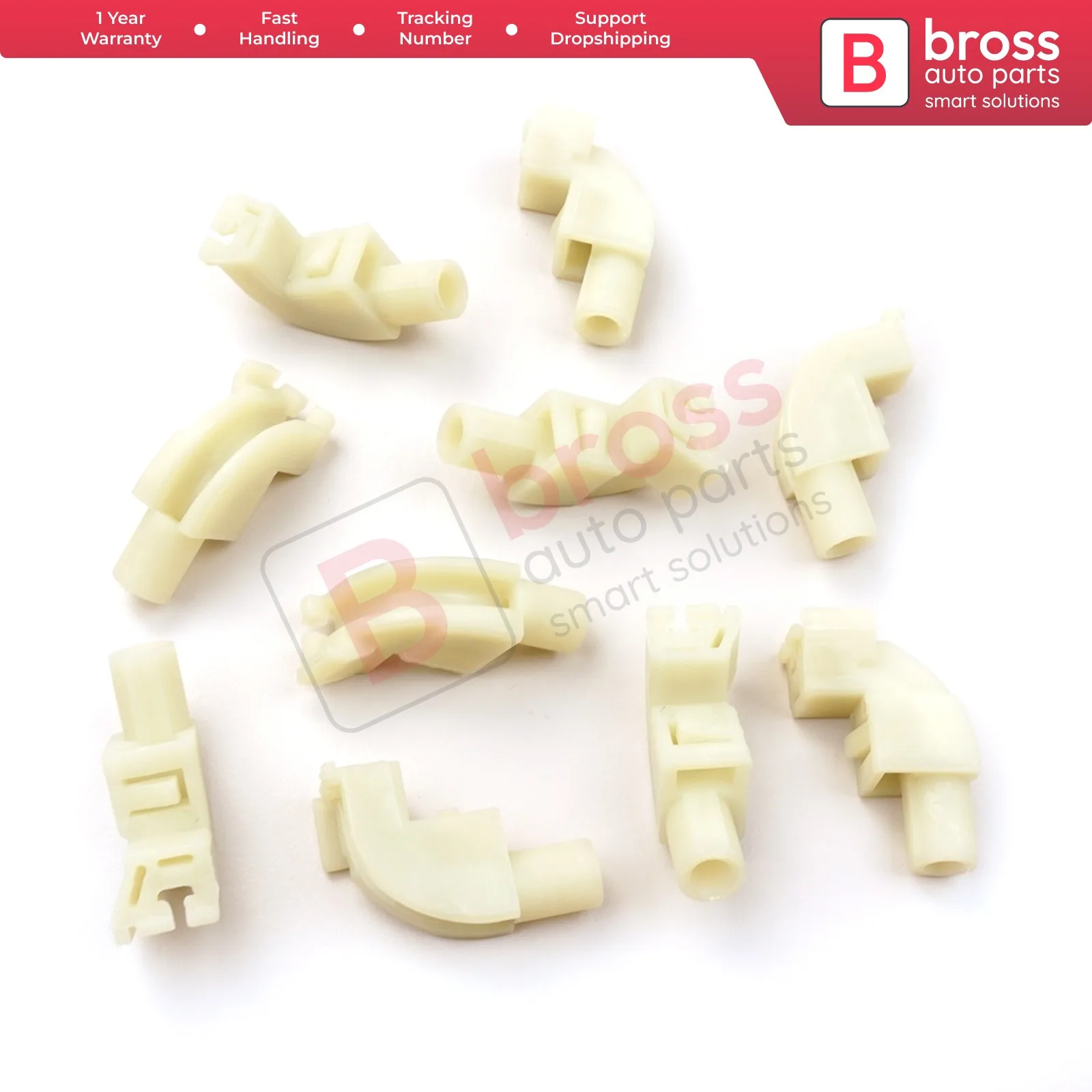 

Автозапчасти Bross BCP033, 10 шт., Наконечник Троса для стеклоподъемника, намоточный механизм, тип BCP033, быстрая обработка