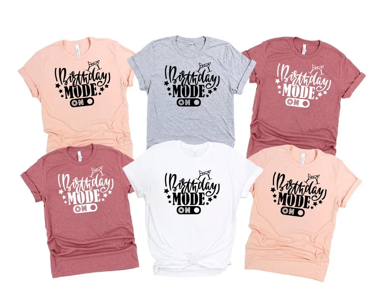 Футболка в стиле День рождения