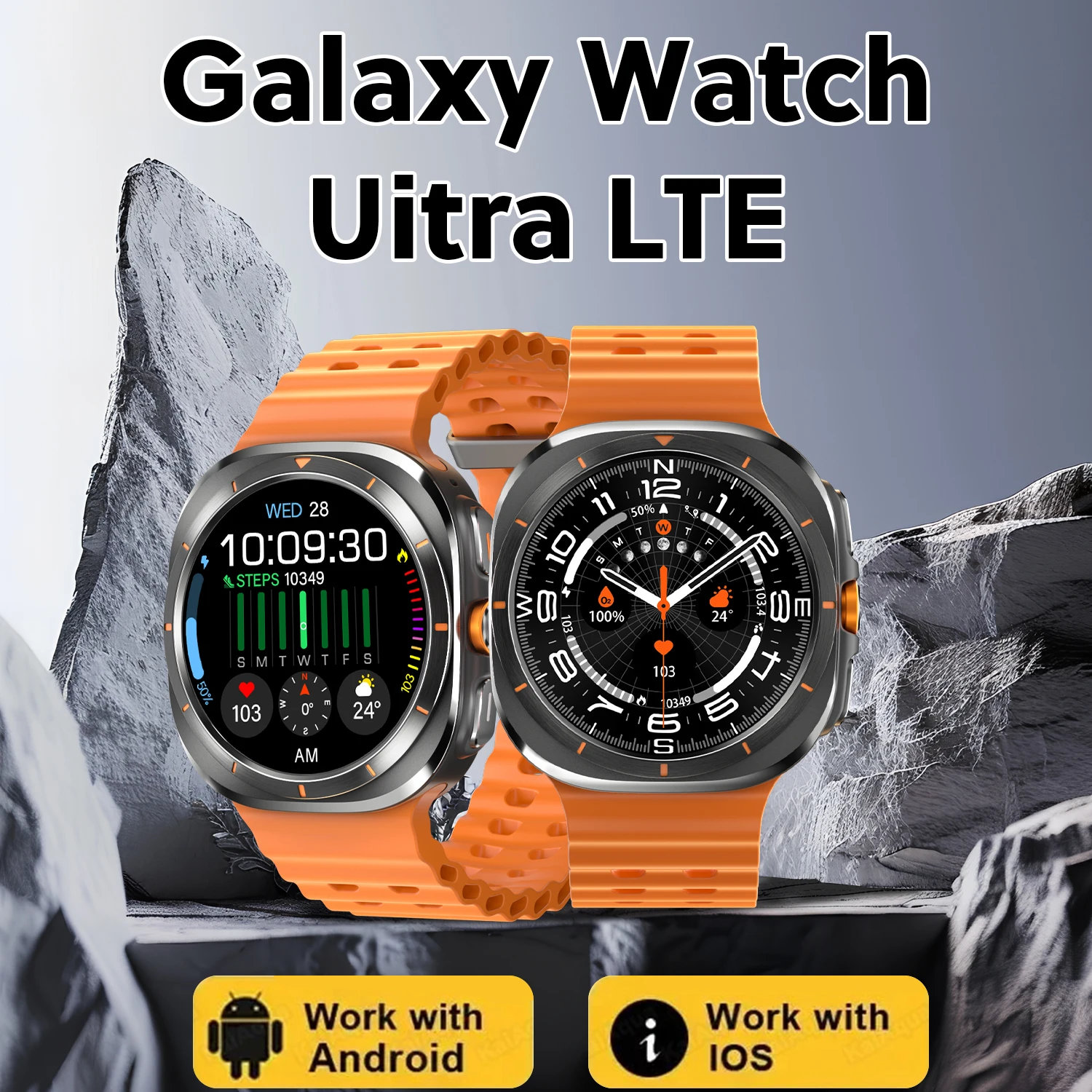 2024 Новые Мужские Спортивные Умные Часы С Фитнес-трекером И Функцией Вызова Bluetooth