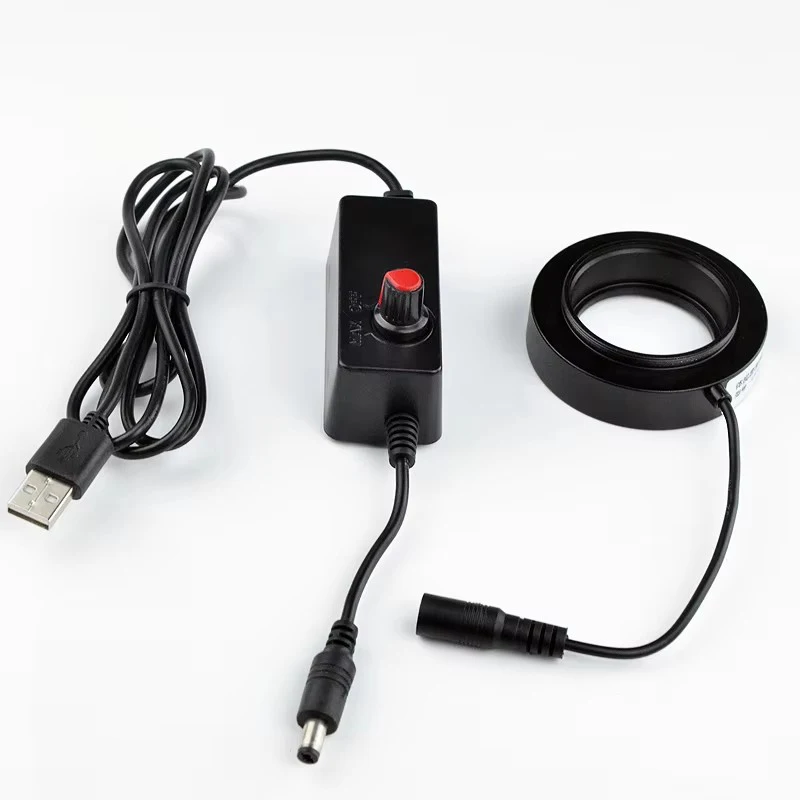 Услуги USB 31 светодиодный кольцевой светильник лампа-осветитель для микроскопа