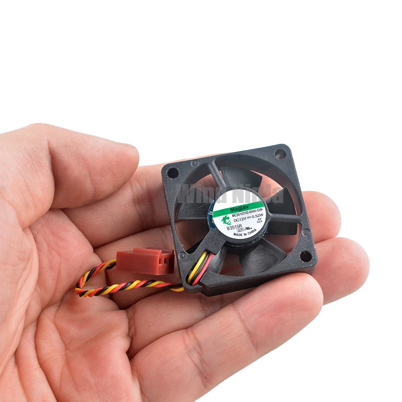 MC35101V2-0000-G99 3 5 см 35 мм вентилятор 35x35x10 DC12V 0 52 Вт 3-контактный тихий микровентилятор