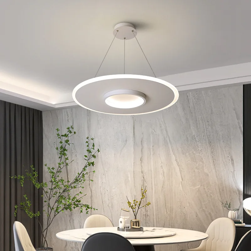 

Modern Led Ceiling Lamp Minimalism Aluminum Hanglamp For Dining Room Bedroom Study Decor Lighting Nordic Home Kitchen Fixtures