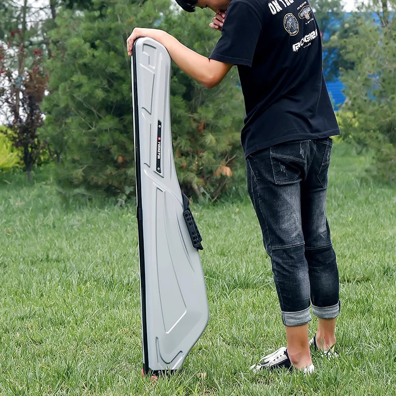 New hard shell big belly fishing rod bahai pole hand throw lu ya ganji package bag |