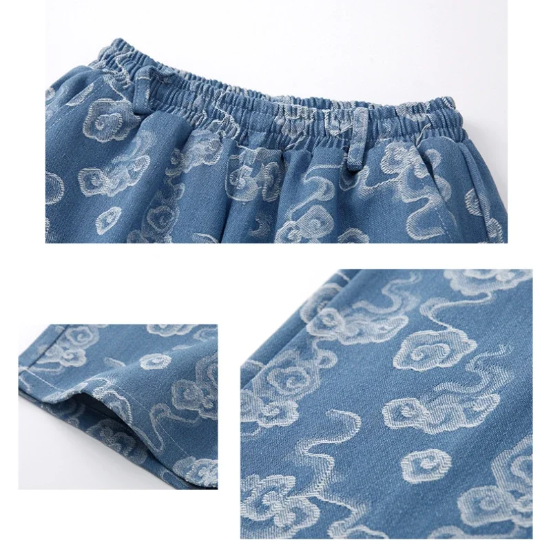 Детская модная одежда для уличных танцев свободный комплект в шахматном порядке