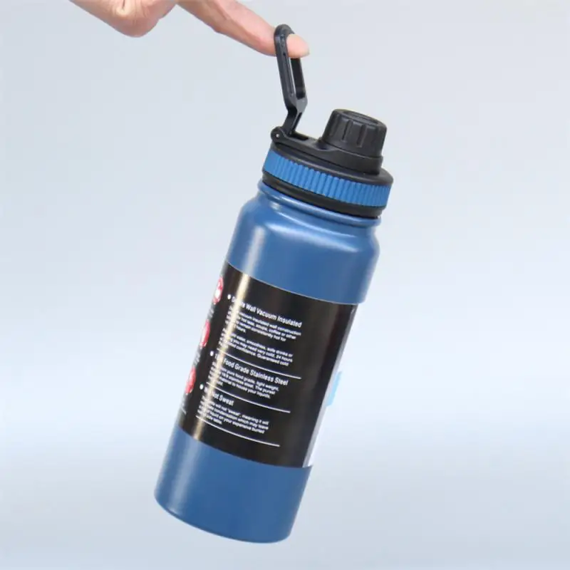 Бутылка для воды Liter сохраняет холодную прохладу и тепло 1 л из нержавеющей стали