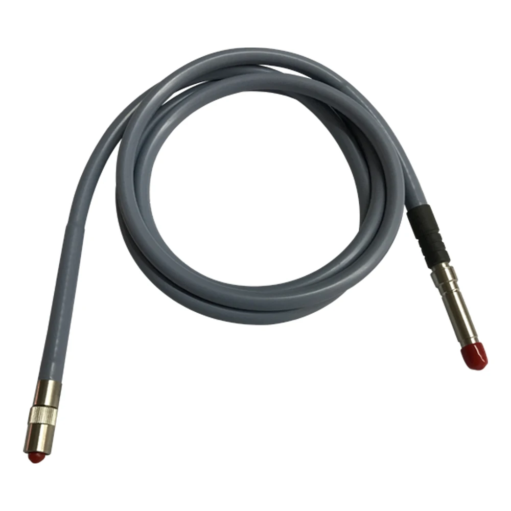 1.8m-3m Rigid Endoscope Led Cold Light Source 4mm Fiber Optic Cable Light Guide Cable