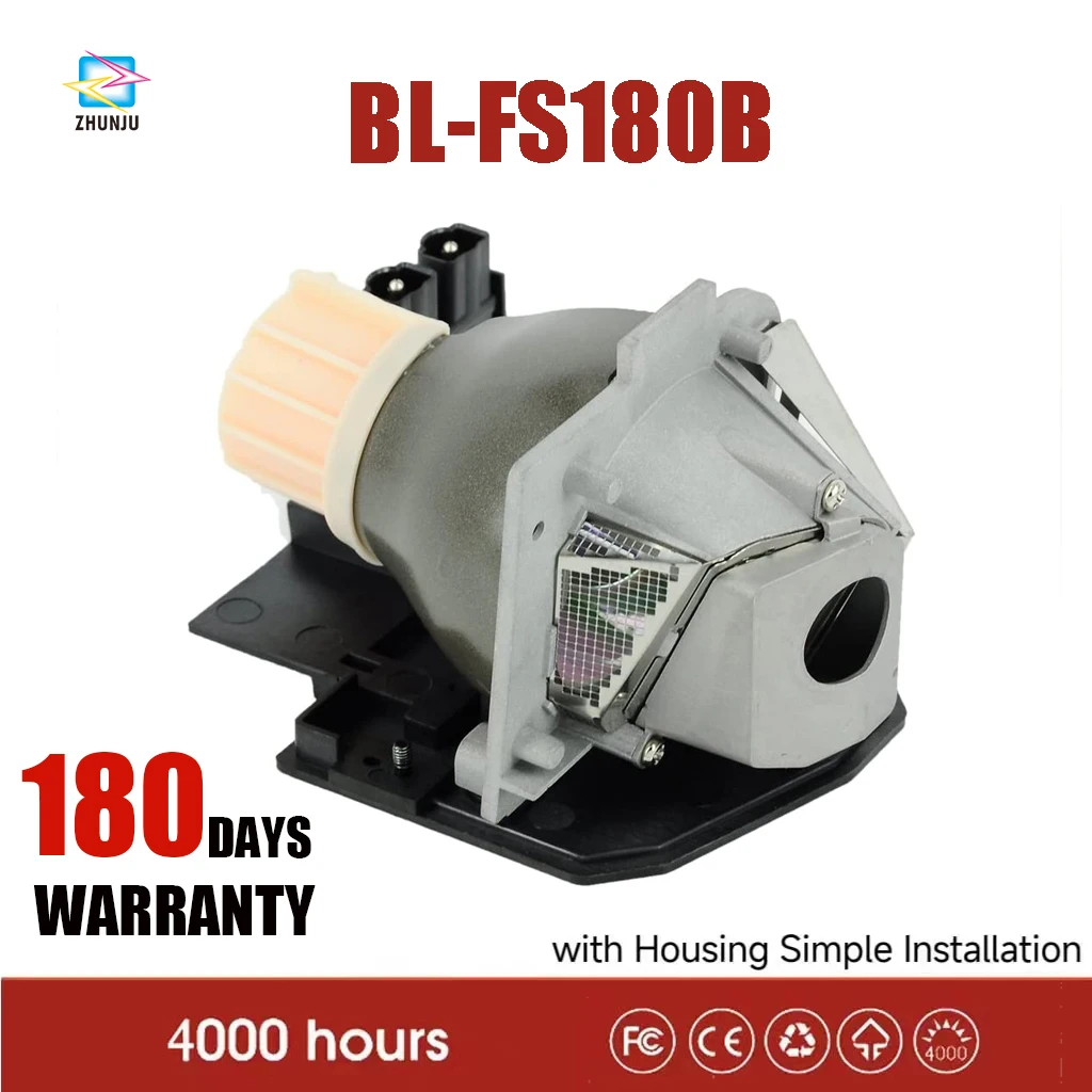 

BL-FS180B Projector Lamp With Housing For Optoma DS315 DX609i DX609V EP720i GT3000 TS721 TX727i Bulb SP.88N01G.C01 Replacement