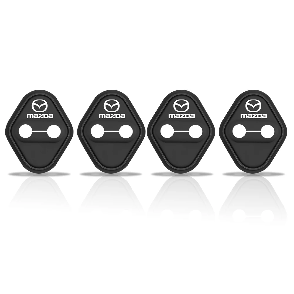 Фото Комплект из 4 силиконовых накладок для защиты замков дверей Mazda 3 BK, 6 GH, CX-5, CX30, MX-5 2, 5, CX-3 GJ, GL, CX-8 MS, RX-8 №1