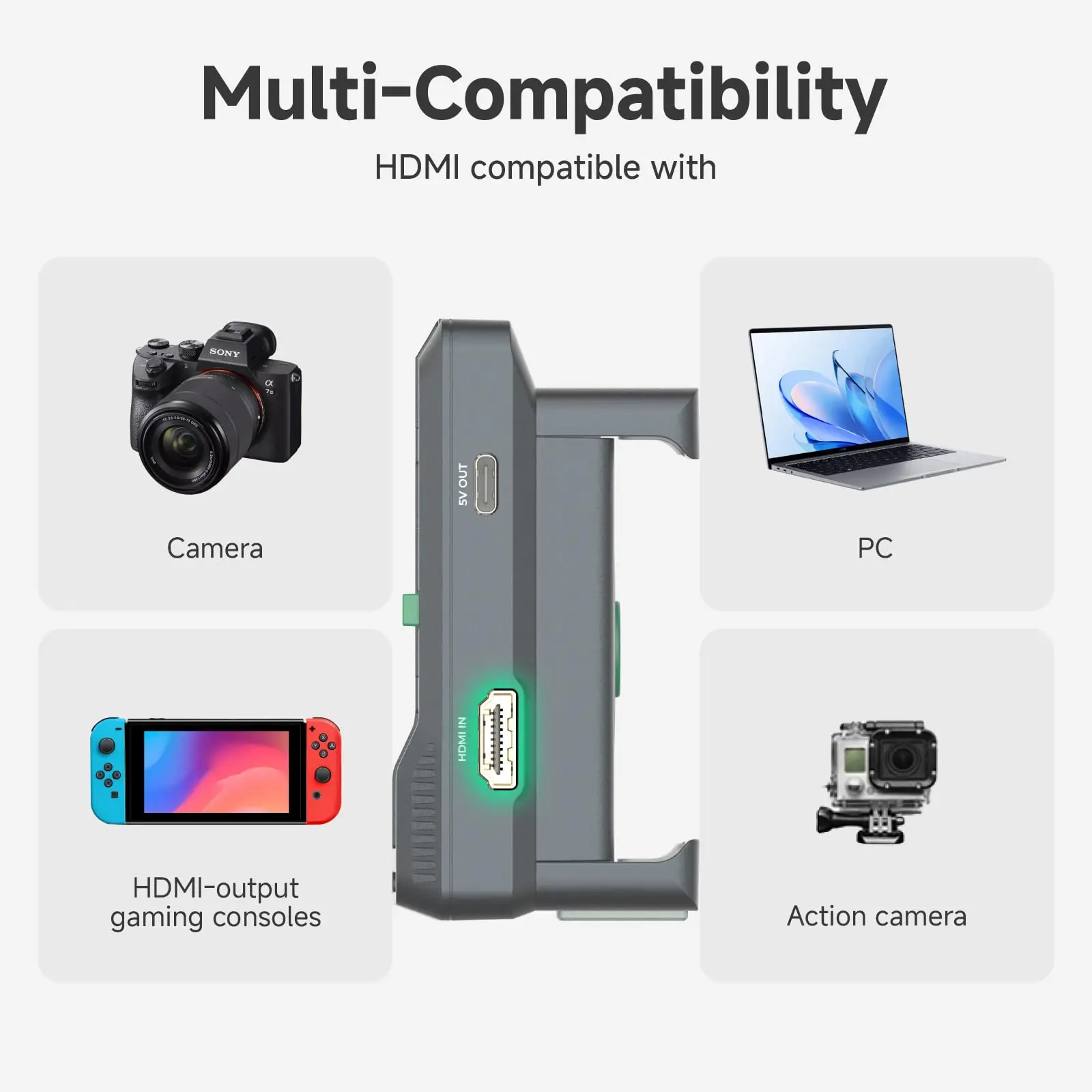 НОВЫЙ Accsoon SeeMo 4K для Android HDMI адаптер 4K 1080p 60 кадров в секунду система передачи видео для монитора SwitchDSLR прямой трансляции (art.: 3920d44bb06cf) - 3920d44bb06cf