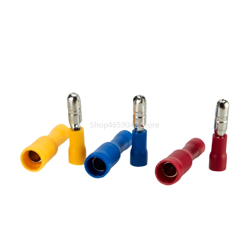 50 шт. MPD + FRD в форме пули женский и мужской изоляционный соединительный провод