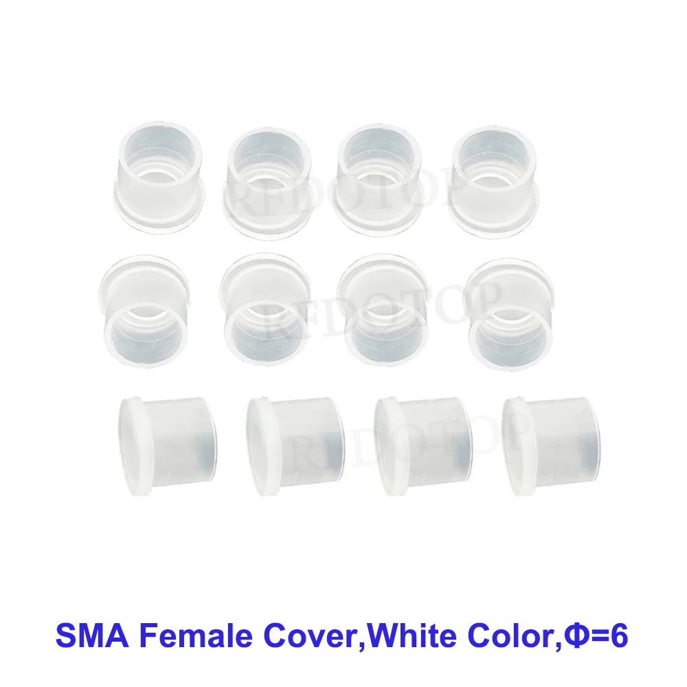 

Черные резиновые чехлы SMA, пылезащитный колпачок Φ = 8 мм для разъемов SMA, пластиковые крышки, пылезащитный колпачок, штекерный разъем RFDOTOP