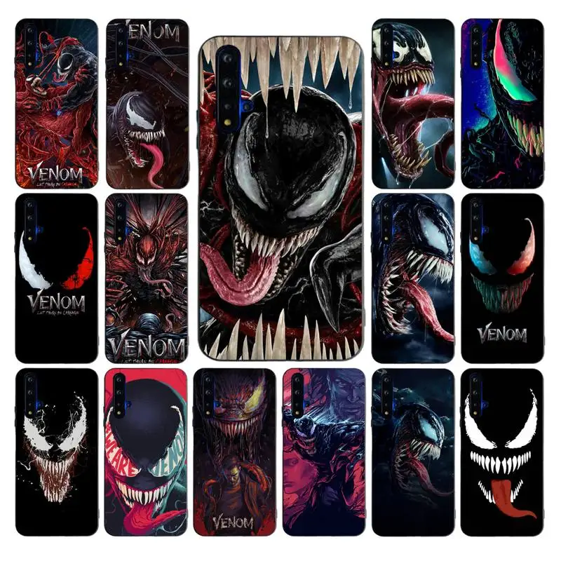 

Disney Venom Face Phone Case for huawei nova 2 i plus 3 i E 4 E 5 i pro 6 SE 6 5g