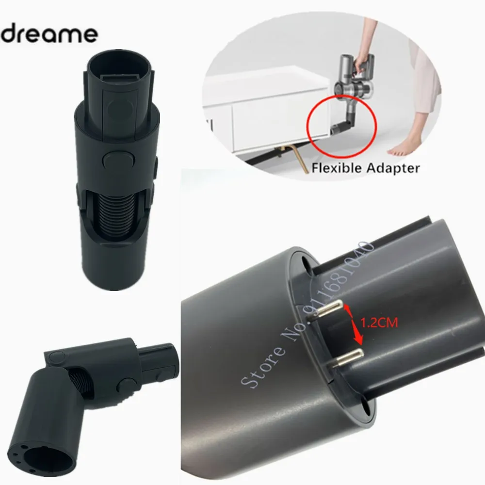 Original Dreame V12 V11 T10 T20 T30 Vacuum Cleaner Electric Brush Bottom Adapter Accessories Conversion head assembly（Wide）