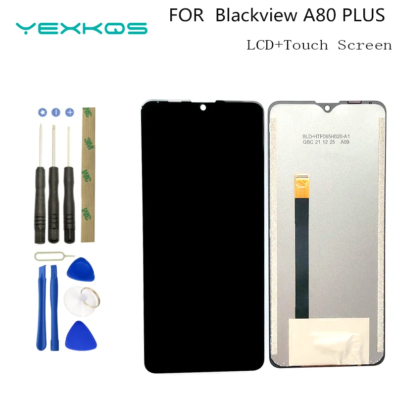 

6.49"Blackview A80 Pro A80 Plus LCD Display+Touch Screen Digitizer+Frame Assembly 100% Original LCD+Touch Digitizer for A80PRO