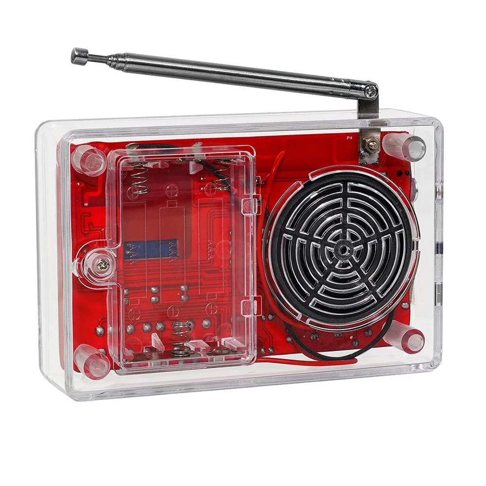 RDA5807 87-108 МГц FM-радио DIY Kit Сварочные детали для практики Простой/с цифровым