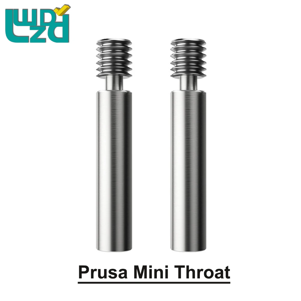 

1 шт. Prusa Mini Throat из титанового сплава M6 резьба NF Prusa mini Heatbreak детали для 3D-принтера V6 Hotend Throat для нити 1,75 мм