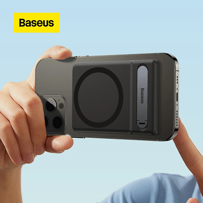 

Складной магнитный кронштейн Baseus для телефона Apple 12 13 Pro Max, настольная подставка для сотового телефона, держатель для iPhone 2021 2022