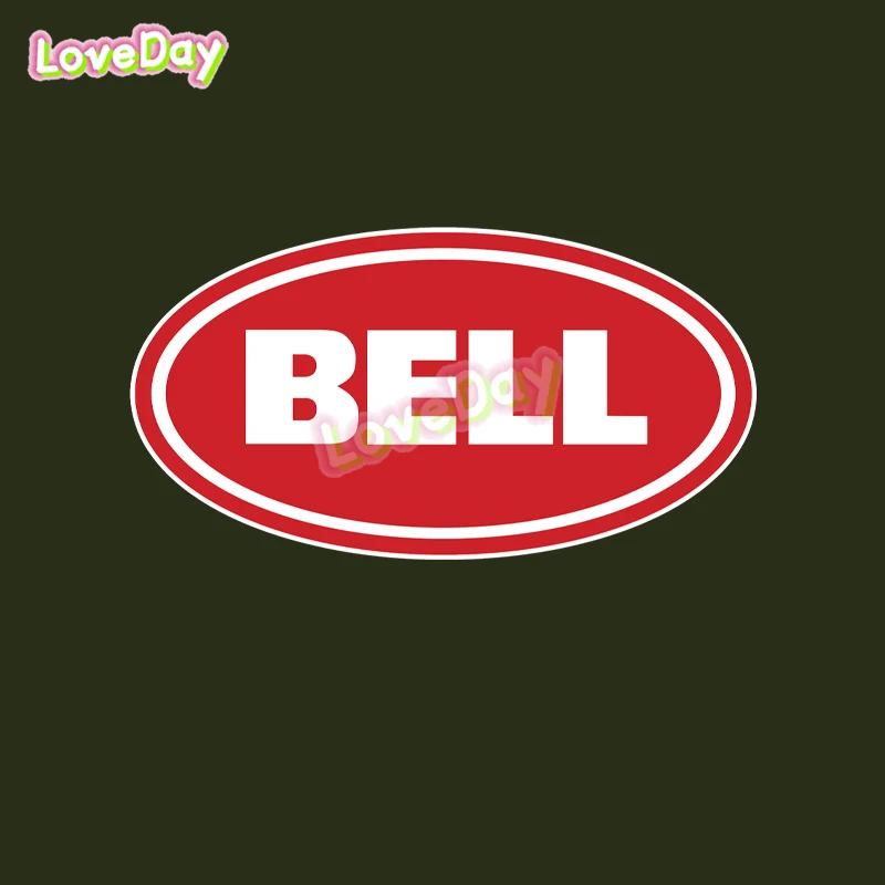 Мотоциклетный колокольчик, наклейка на шлем, автогоночный шлем, водостойкая виниловая наклейка для украшения мотоцикла, граффити, наклейка на автомобиль