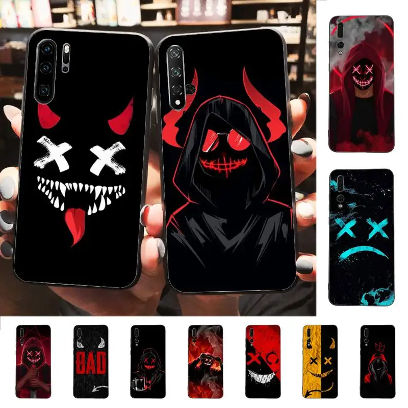 

Devil Bad Boy Phone Case for Huawei P30 40 20 10 8 9 lite pro plus Psmart2019