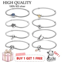 2021 s925 sterling silver deciduous chrysanthemum peach heart life tree bracelet suitable for womens diy jewelry original charm