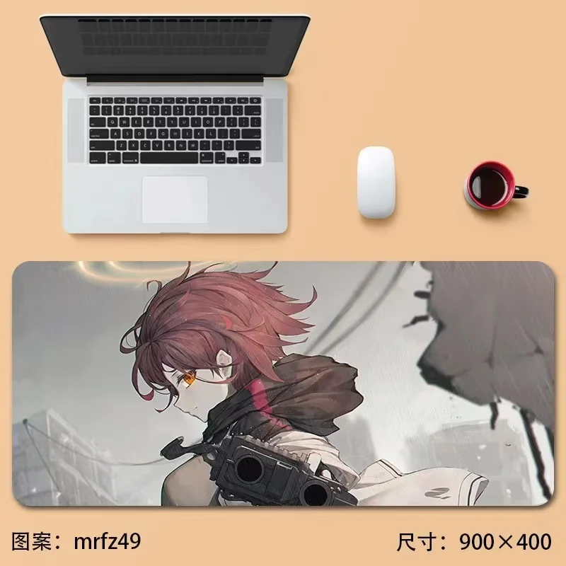 

Tomorrow's Ark Mouse Pad Super Anime Game Computer Keyboard Pad anime Chen Amiya Scarty Table Pad