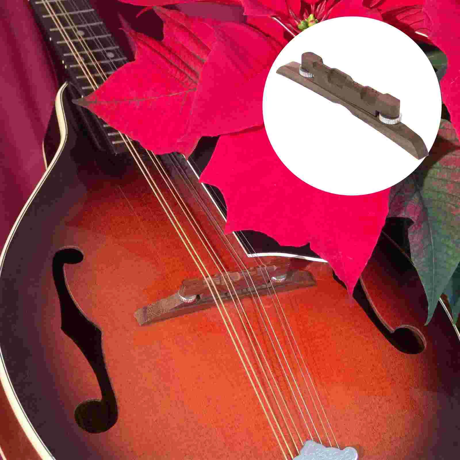 

Adjustable Mandolin Bridge Compensated Ebony Random Color