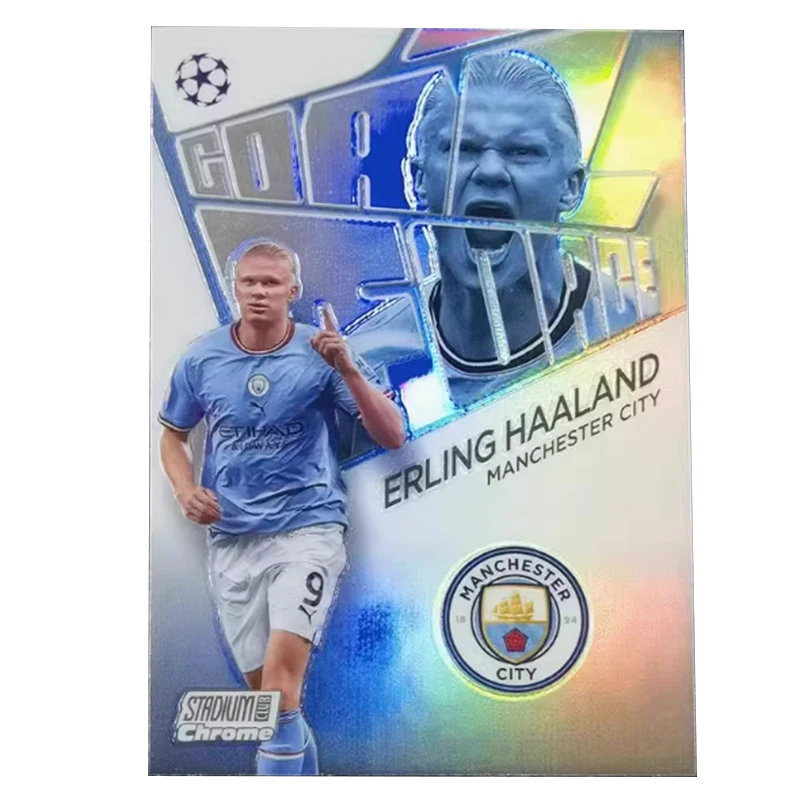 Коллекционная карта Panini Ballsuperstar Goal Litka Ronaldo Neymar Haaland Mbappe Ballplayer Highlights Подарок фанату