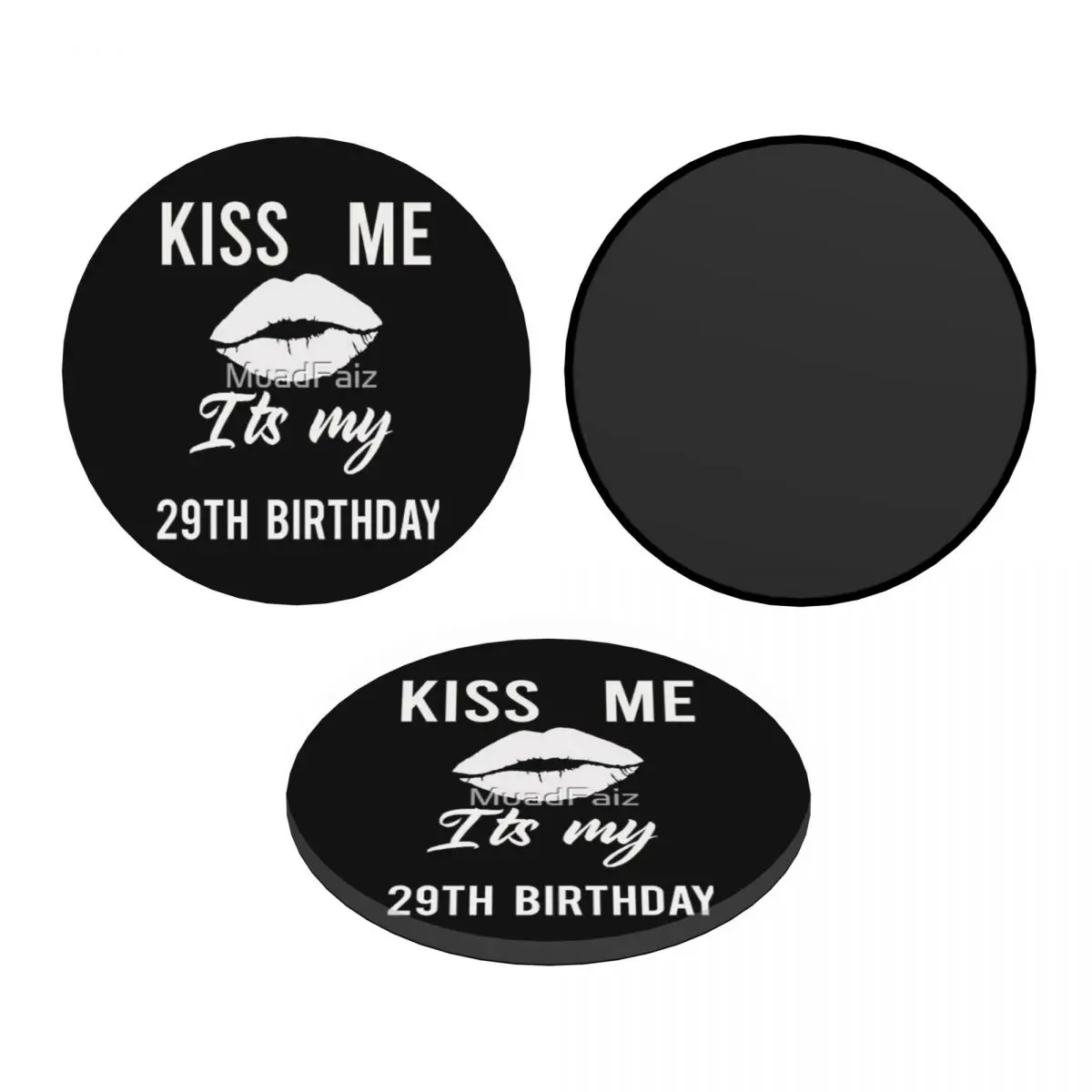 Kiss Me It S My 29th Birthday акриловые магниты на холодильник кухонное украшение предметы