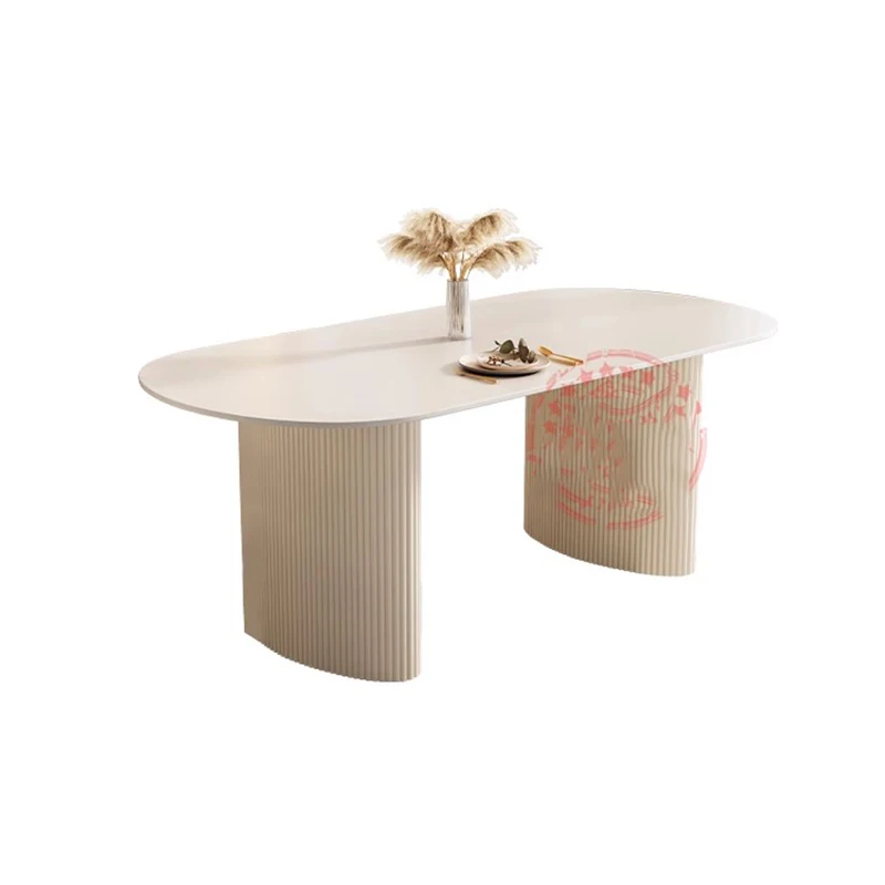 Современный мобильный обеденный стол роскошный минималистичный дизайнерская