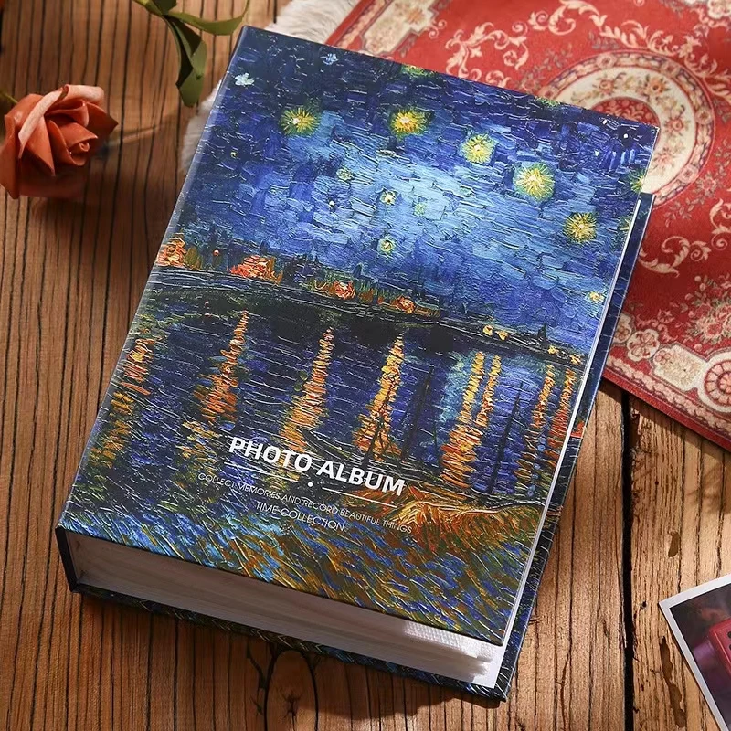 100 5-дюймовый фотоальбом большой емкости Monet семейный альбом для роста ребенка