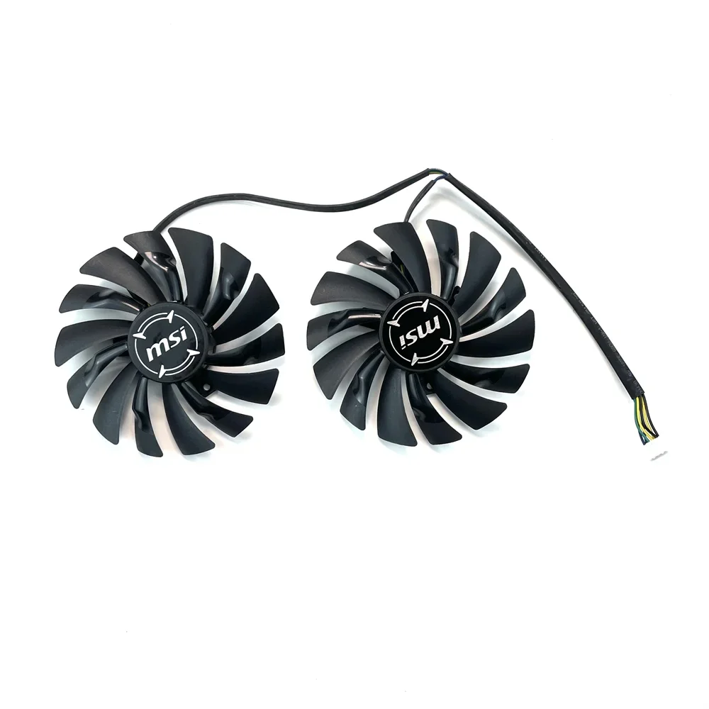 2 шт./комплект кулер для игровой карты MSI Radeon R9 380 Armor 2X GTX 1060/1070/1080 TI RX 470/570 RX580