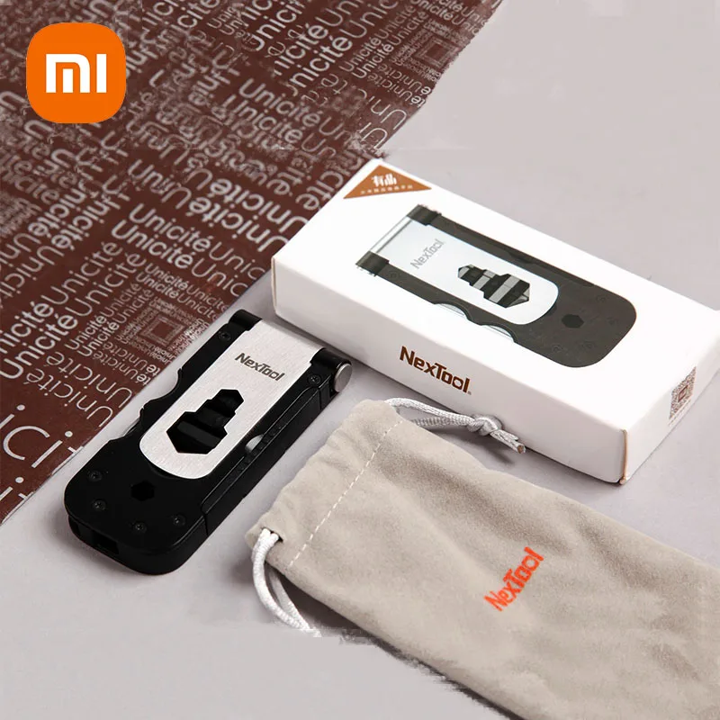 

Xiaomi NexTool Multi-used EDC Magnetic Screwdriver With Driver Bicycle Repair Compact DIY Household Bike Mijia Pocket Muti-Tool