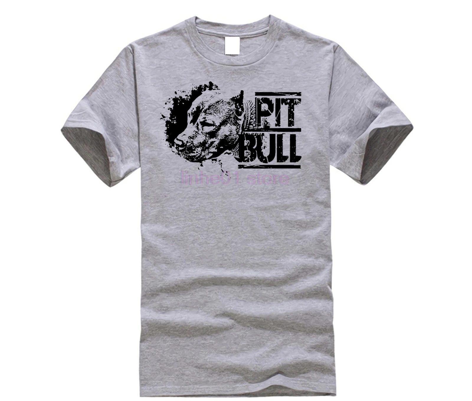 

2023 Мужская футболка модная забавная одежда Повседневная футболка с коротким рукавом питбуль-дог Топ питбулл Дизайнерская мужская футболка