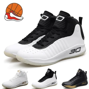 Basketball Shoes for Men Lace-Up High Top Sneakers Mens Retro Basketball Shoes Breathable Trend Men  in USA (United States)