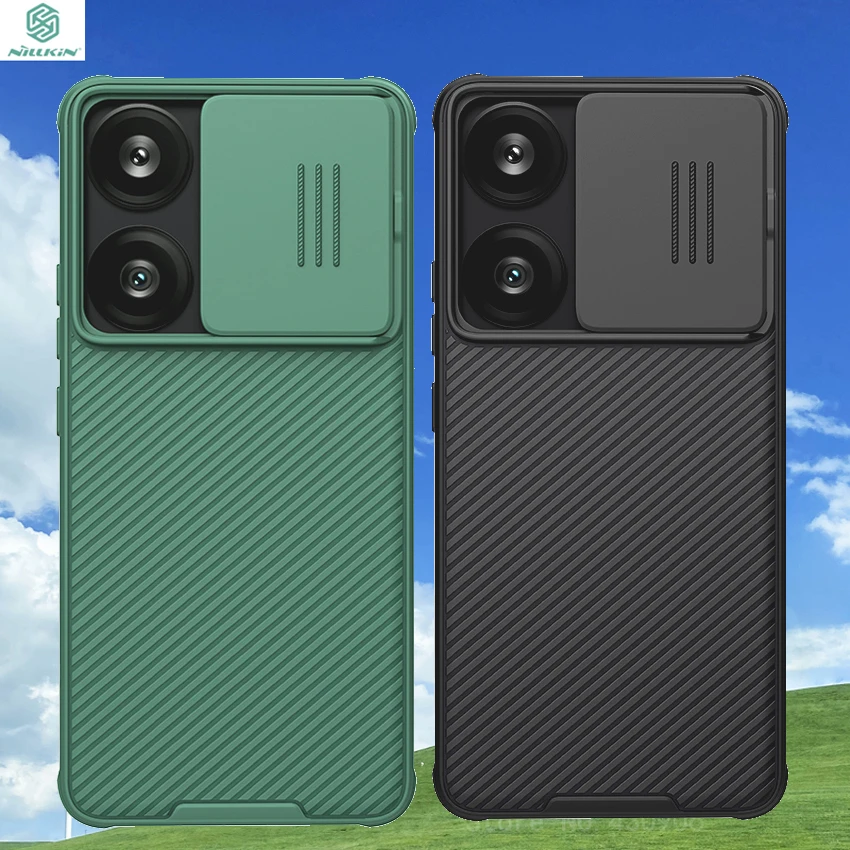 Чехол для Poco F6 чехол NILLKIN Camshield супер матовый защитная крышка объектива