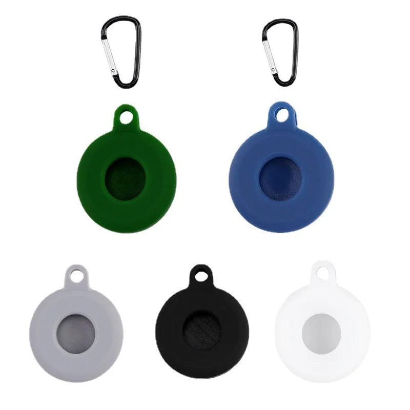 

Case For Apple Airtags Anti-lost Protective Locator Tracker Soft Liquid Silicone Cover For Airtag Accessories