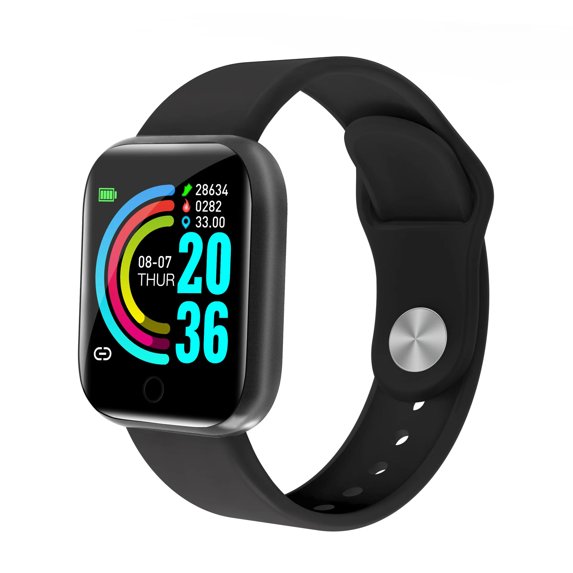 D20 Color Screen Waterproof Smart Bracelet Health Blood Pressure Heart Rate Sleep Monitoring Bluetooth Sports | Электроника