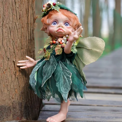 Cloveray 16-дюймовая виниловая кукла-эльф